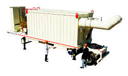 Self-contained Baghouse of 24,000 Acfm, Pulse Jet